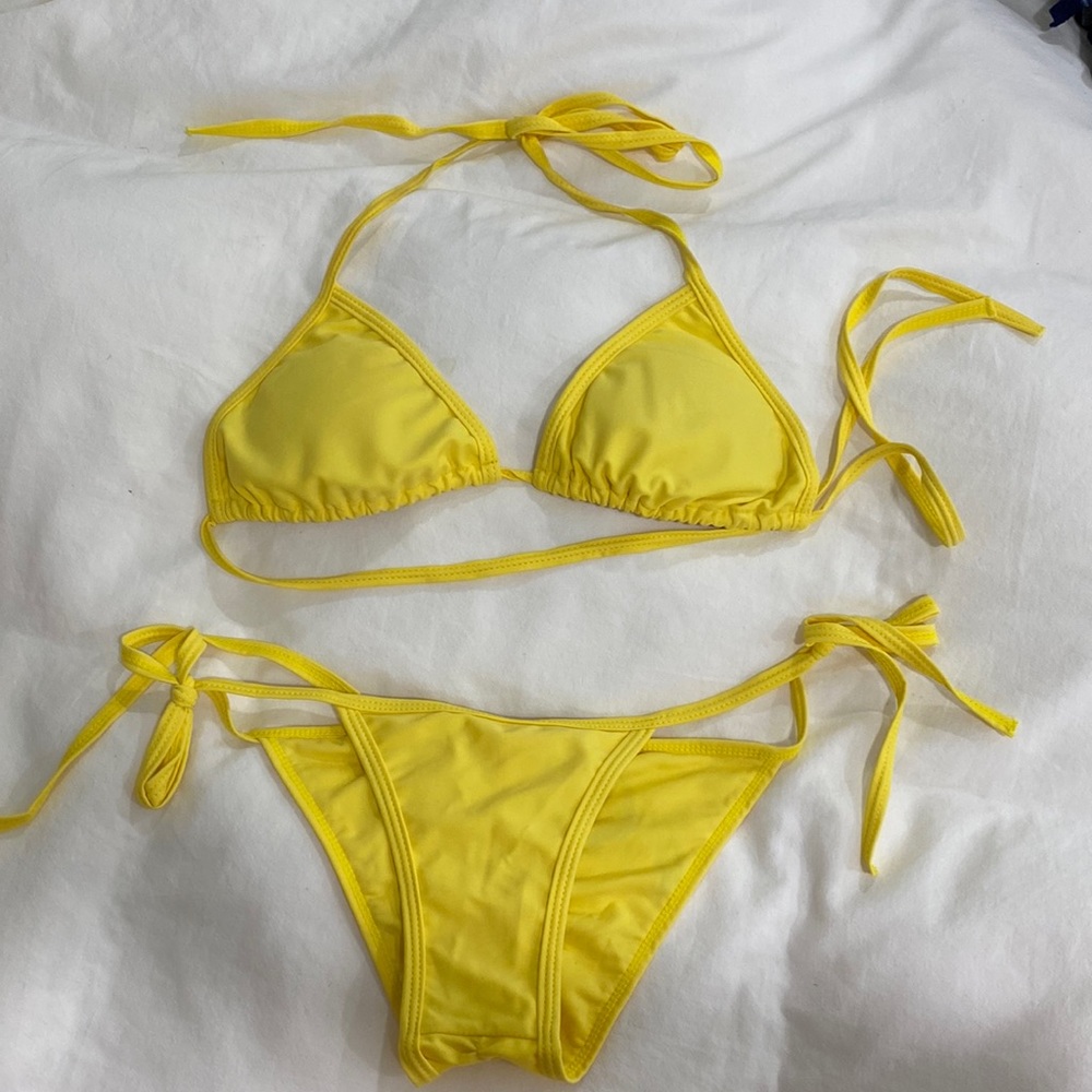 Yellow Bikini